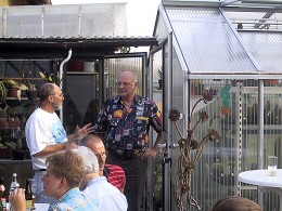  Gewaechshausbesichtigung bei H.Kloss 06.07.01